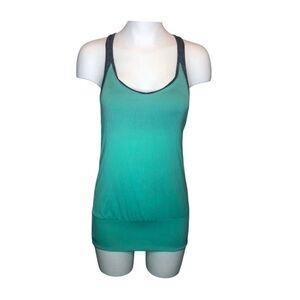 Victoria’s Secret Green tank top built in bra Size XS